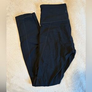 Athleta Full Length Black Leggings with Pockets XS